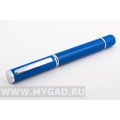 Ручка с юсб-накопителем синяя на 16 гб. 