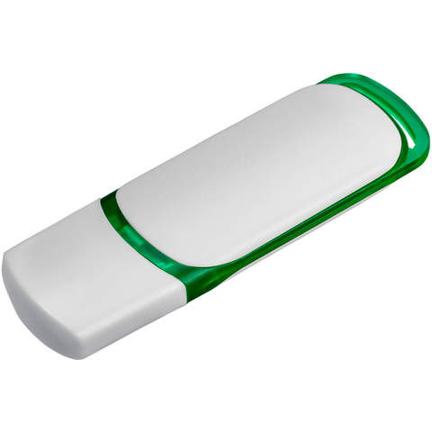 Флешка 4 ГБ зеленая, пластик «ОЗОН»