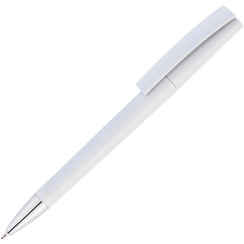 Белая ручка, пластик «ЗЕТА»
