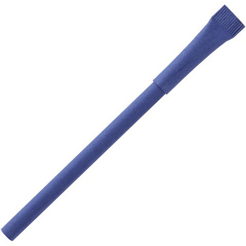 Ручка синяя, картон «КРАФТ»