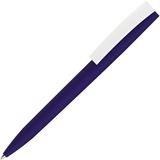Темно-синяя ручка, пластик и soft-touch «ЗЕТА-СОФТ» Схема