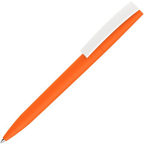 Оранжевая ручка, пластик и soft-touch «ЗЕТА-СОФТ»