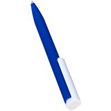 Синяя ручка, пластик и soft-touch «КОНСУЛ-СОФТ» Фотография