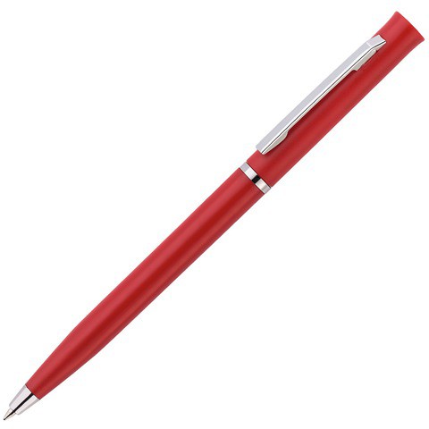 Красная ручка, пластик «ЕУРОПА»