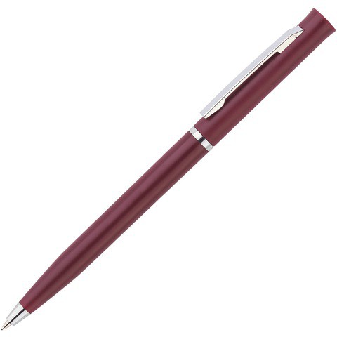 Ручка бордовая, пластик «ЕУРОПА»