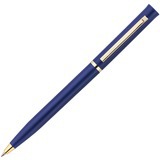 Темно-синяя ручка, пластик «ЕУРОПА-ГОЛД» Макет