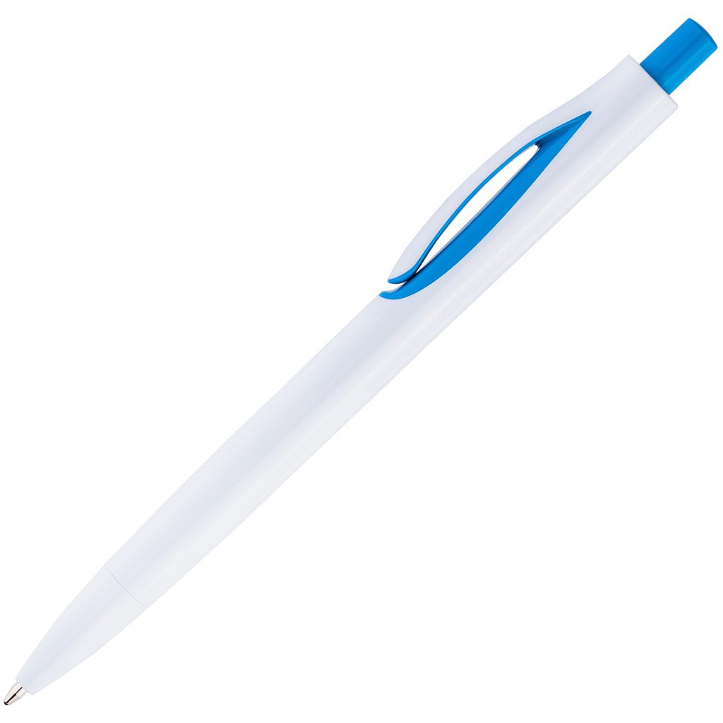 Фото Голубая ручка, пластик «ФОКУС»