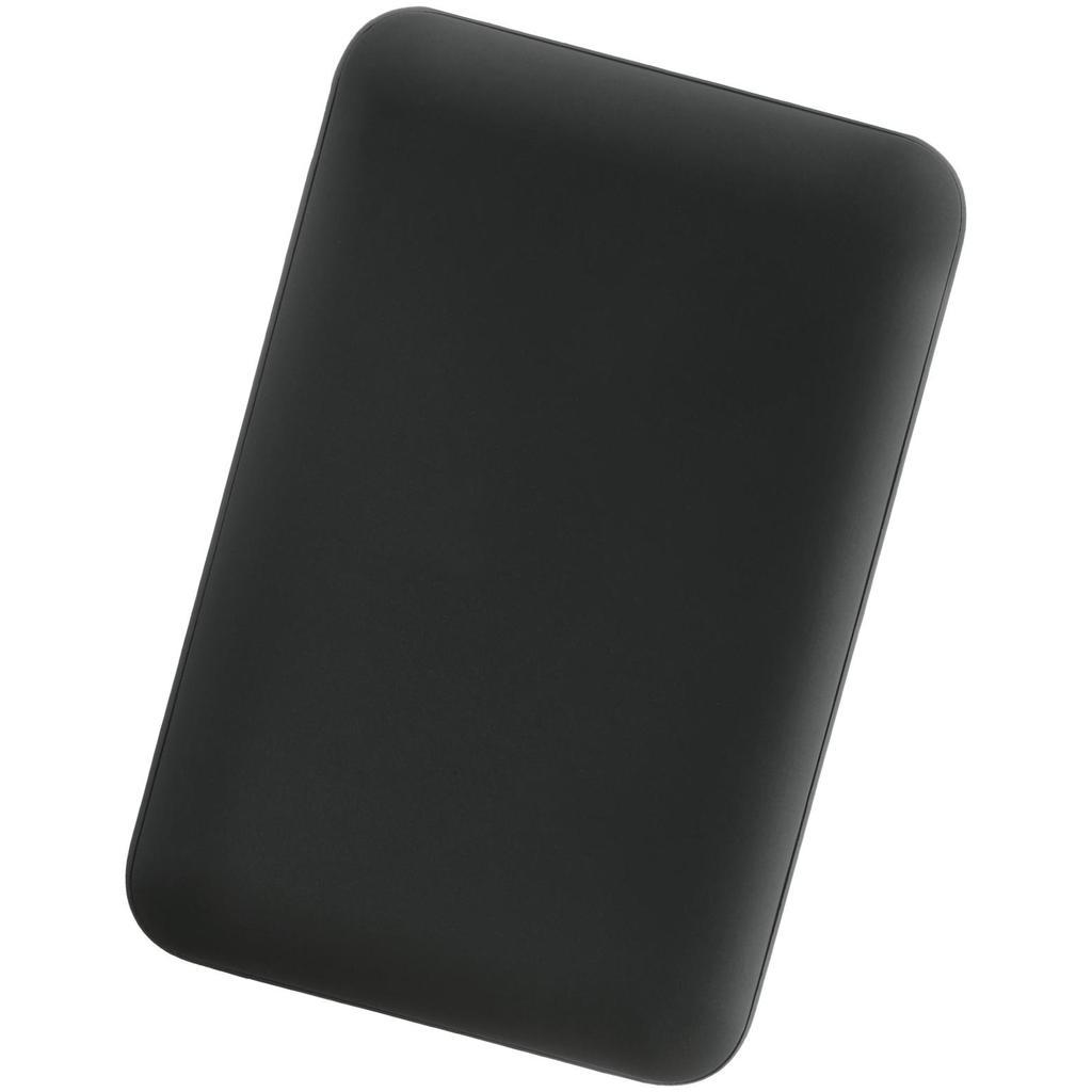 Картинка Черный внешний аккумулятор candy soft, 10000 ма·ч, пластик и soft-touch