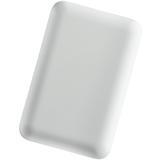 Белый внешний аккумулятор candy soft, 10000 ма·ч, пластик и soft-touch Схема