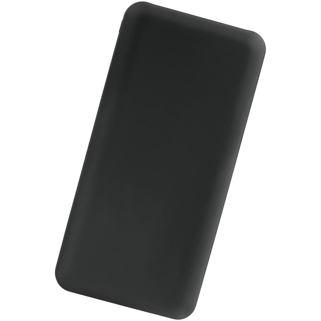 Изображение Черный внешний аккумулятор young soft, 20000 ма·ч, пластик и soft-touch