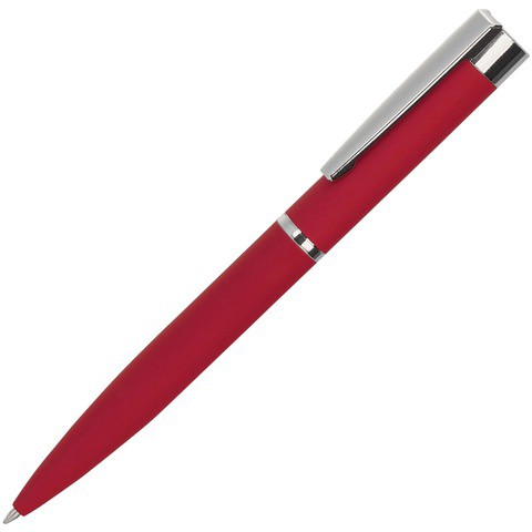 Красная ручка, металл и soft-touch «ГРОМ-СОФТ-МИРРОР»