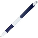 Темно-синяя ручка, пластик «КЛЕО» Макет