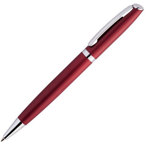 Ручка темно-красная, металл «ВЕСТА»