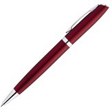 Темно-красная ручка, металл и soft-touch «ВЕСТА-СОФТ» Изображение
