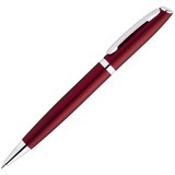 Темно-красная ручка, металл и soft-touch «ВЕСТА-СОФТ» Макет