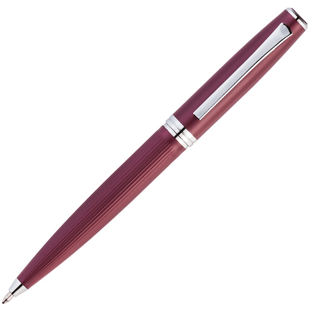 Фотография Бордовая ручка, металл «ТРУСТ-МИРРОР»