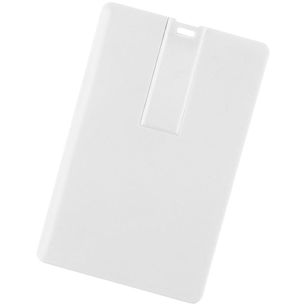 Картинка Флешка 4 ГБ белая, пластик «КАРД»