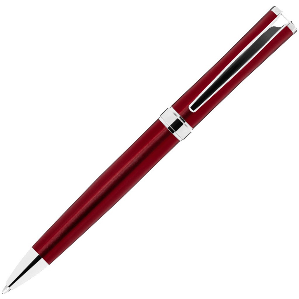 Фото Бордовая матовая ручка, металл «КОСМО-МИРРОР»