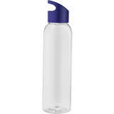 Прозрачная с синим бутылка для воды bingo 630мл., пластик Фото