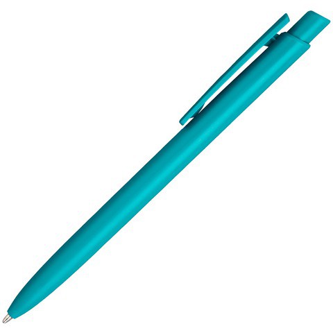 Ручка бирюзовая, пластик «ПОЛО-КОЛОР»