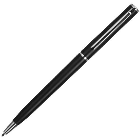 Черная ручка, пластик «ОРМИ»