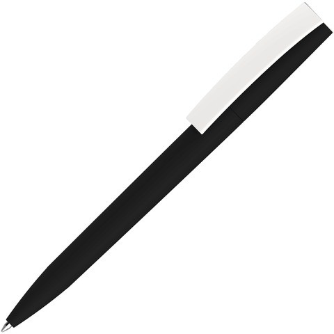 Черная ручка, пластик и soft-touch «ЗЕТА-СОФТ»