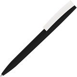 Черная ручка, пластик и soft-touch «ЗЕТА-СОФТ» Фото